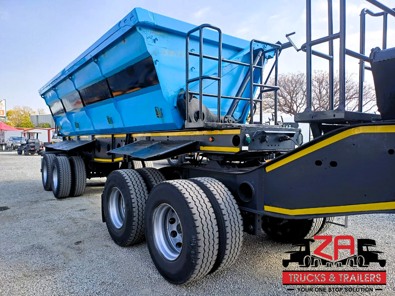 2018 AFRIT 40 CUBE SIDE TIPPER TRAILER #53187